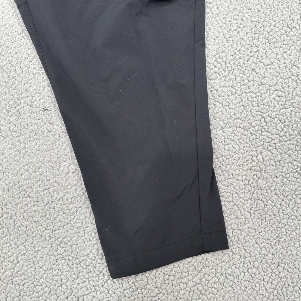 Nike Black Cargo Pants with White Zip Detail - Picture 10 of 16